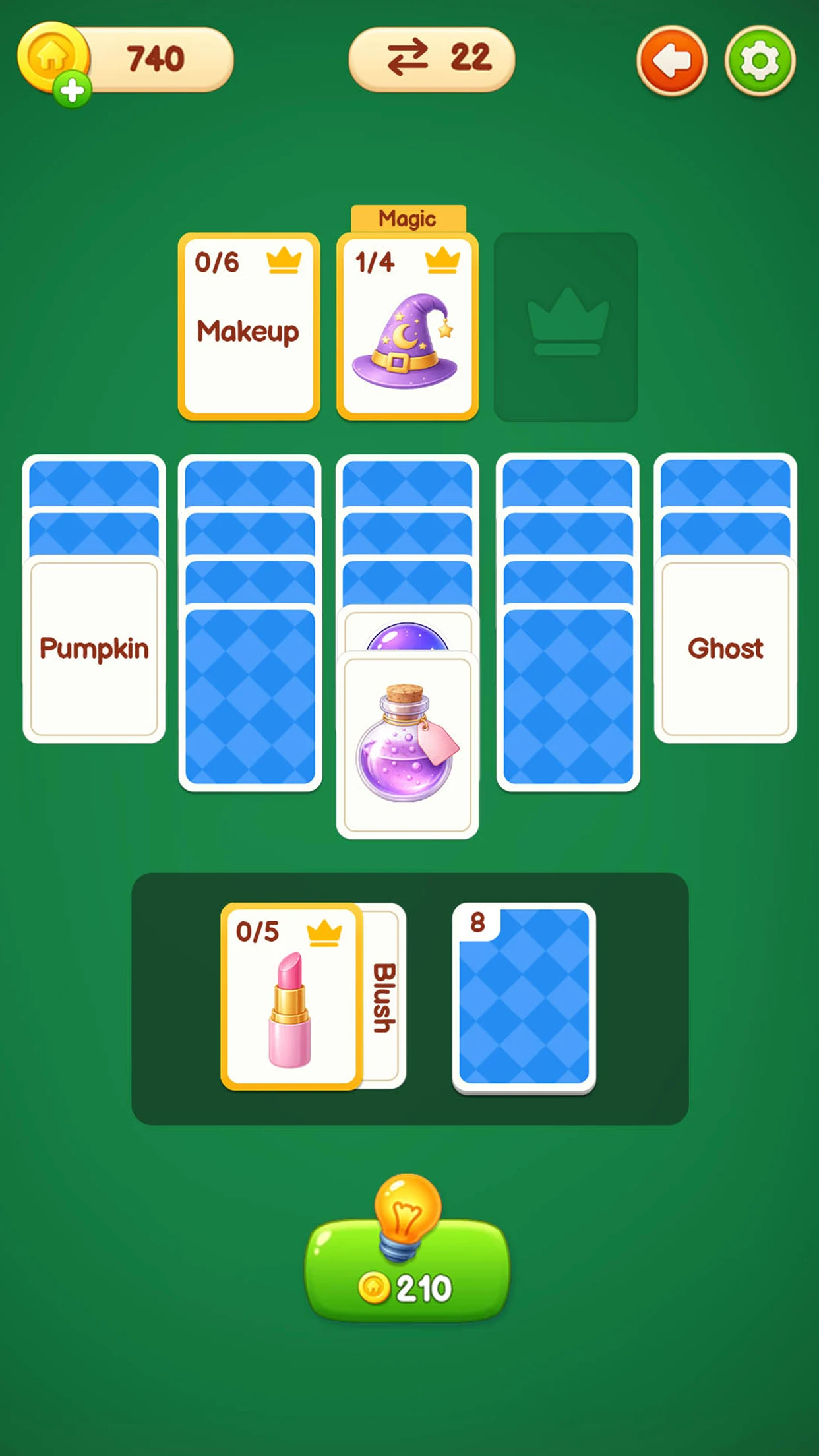 Solitaire Word Chains screenshot