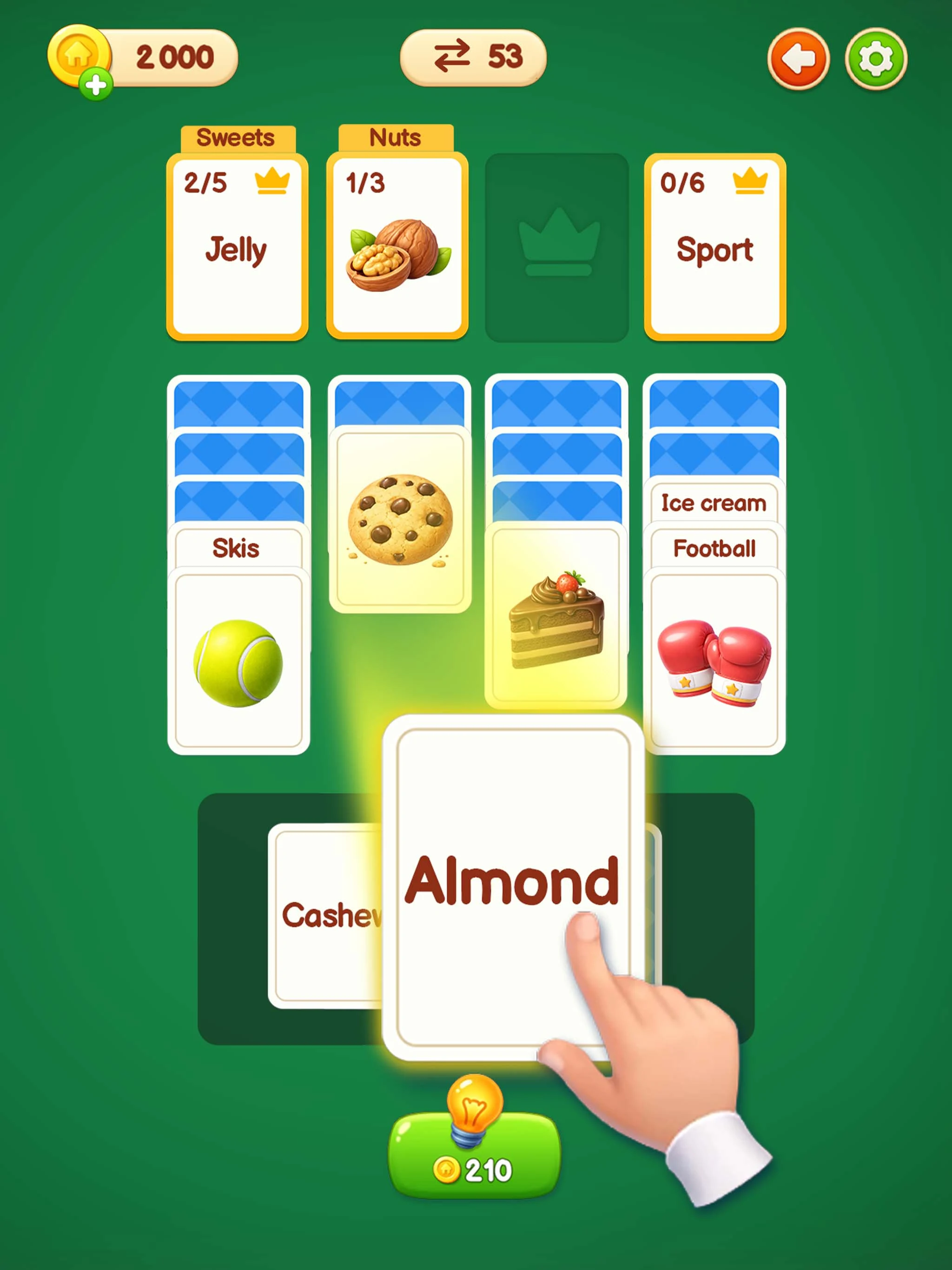 Solitaire Word Chains screenshot
