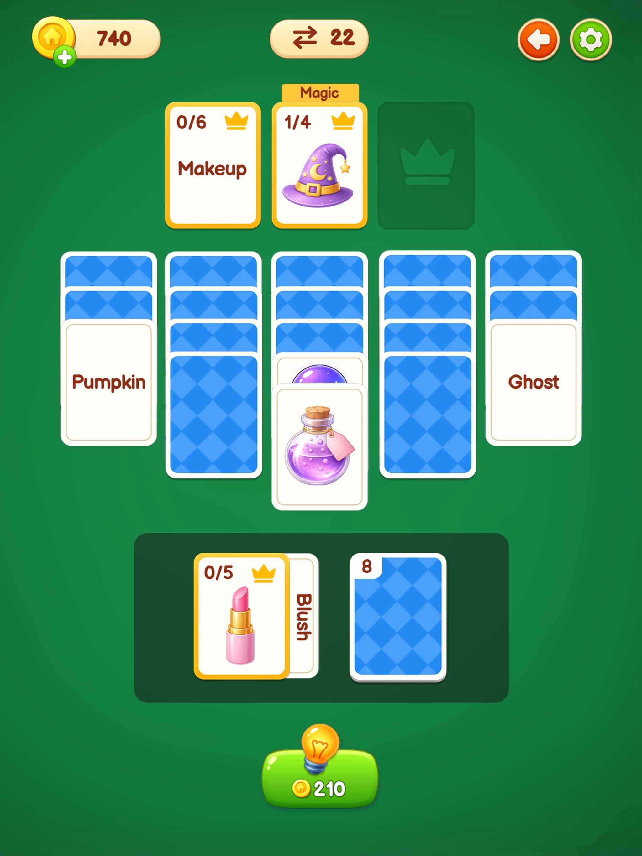 Solitaire Word Chains screenshot